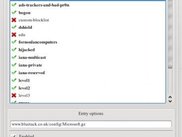 Blocklists Tab