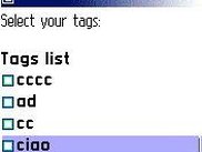 Lazy user tag management