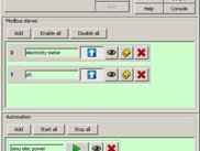 The main frame of ModbusPal v1.6