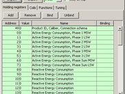 The MODBUS slave configuration dialog in ModbusPal v1.6