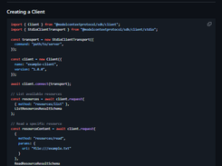 Model Context Protocol TypeScript SDK Screenshot 1