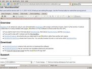 GUI editor on MoinMoin 1.5.0 beta