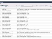 Monster debugger with data 
