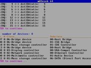 mOSesek 32/64 2 - PCI dev list