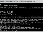 mp3 2 ogg converter in action