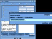 Main Interface using manual entry