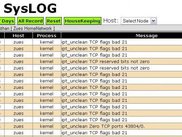 Yesterday record off "ipt_unclean" record.