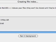 This screenshot shows the layout of the hash-progress dialog