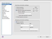 This screenshot shows a part of the settings dialog
