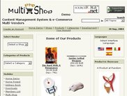home page of Mall Demo