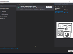 MvvmCross Visual Studio Add-In Screenshot 1