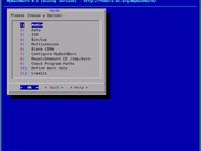 Main menu