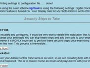The Installer Security Features