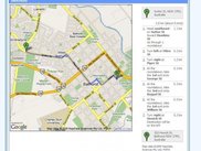 Customers Address Plus Google Maps view with Directions