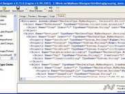 MyNeoReport Designer Main window report source