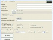 MySQL Backup Tool main form