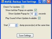 Settings Form