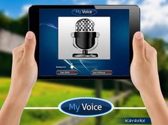 MyVoice Karaoke App for iPad record your voice