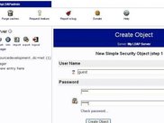 Create simple user in phpldapadmin