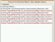 Found viruses