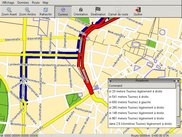 NavIt, using GTK gui in French and OSM map from Munchen