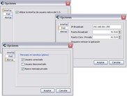 Option window (spanish - WinXP look &amp; feel)