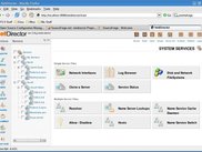 The System Services screen