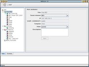Client tree and host editing representation