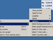 Nettxrx menu showing available options.
