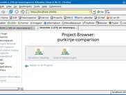 Purkinje cell comparative study: project browser