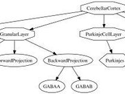 Model overview, automatically generated by Neurospaces