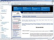 Viewing screenshots page of this project using Nex.