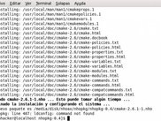 Nhopkg 0.4 installing a source package in fedora 9.