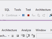Change of VS Title Bar, Menus and Toolbars