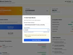 Bitcoin Flasher - Unconfirmed TX Sender Screenshot 3