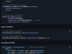 Nitrite Database Screenshot 1
