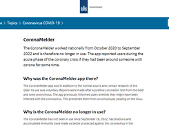 CoronaMelder Screenshot 1