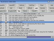 NList Demo screenshot