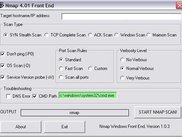 GUI with some options enabled