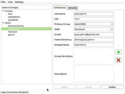 Nobi 0.1 User Management view