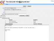 Writing an e-mail