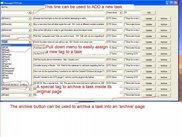ManageGTDTask plugin sample execution