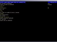 ntalk in action. ncurses console edition.