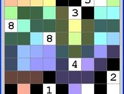 solving; colors represent search depth