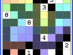 solving; colors represent search depth