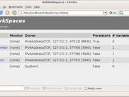 Web interface of the NWS Server
