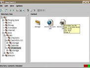 The icon view displays large file type sensitive icons.