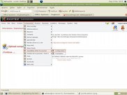 Admin-After install choose on Component menu ...