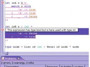 compile errors markers