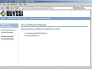 The list of certificate registration policies